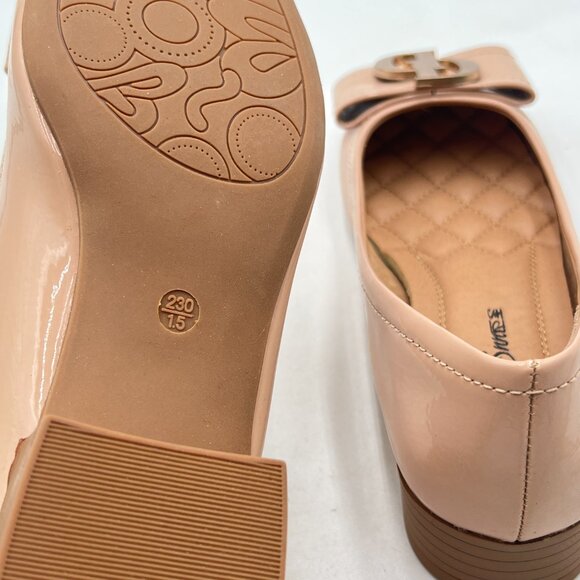 Nude Women's Loafers Casual Comfort Ladies Walking Shoes Moccasin Penny Loafers - Picture 5 of 7